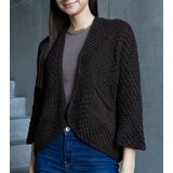 Gemre Brown Nira Wrap Cardigan | shoptok.hr