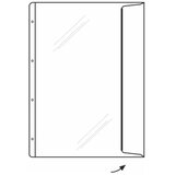  Folije A4 sa perforacijom i preklopom 105mµ, 1/25 Noki | ePonuda.com