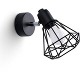 Nice Lamps Crna zidna lampa ø 10 cm Varpu – Cijene