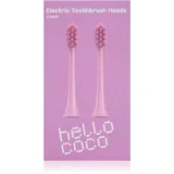 Electric Toothbrush Heads Pink nadomestne glave za zobno ščetko 2 kos