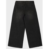 Sinsay Pamučne wide leg traperice s ukrasnim zakovicama | shoptok.hr