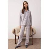 TRENDYOLMILLA Ženski set pidžame Thmaw26Pt00190, Sivi | Eponuda.com