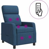  Krevetna stolica za masažu Plava Tkanina | shoptok.hr