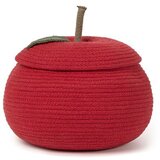 Lorena Canals Rdeča tekstilna otroška škatla za shranjevanje ø 28x20 cm Apple – | Shoptok.si