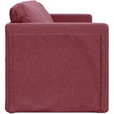 vidaXL Podni kauč na razvlačenje 2-u-1 boja vina 112x174x55 cm baršun | shoptok.hr