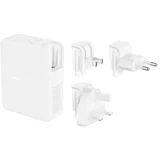 140w 4-ports USB GaN Wall Charger with UK US UE plug tips