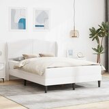  Okvir za krevet Bijela 160 x 200 cm Umjetna koža - Bijela 160 x 200 cm | shoptok.hr