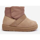Big Star Women's Insulated Snow Boots with Platform Beige | Shoptok.si