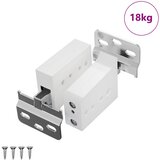 vidaXL Visoka konzola za omaro 261 pcs Bela 70 x 48 x 19 mm, (5000151921) | Shoptok.si