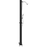  Vanjski solarni tuš 20 l PVC i aluminij Crna | shoptok.hr