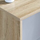  Stol za zid Sonoma hrast 100 x 45 x 30 cm Konstruirano drvo | shoptok.hr