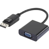 Renkforce DisplayPort / VGA adapter [1x DisplayPort utikač - 1x VGA-utičnica] crni, pozlaćeni kontakti | Eponuda.ba