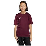 Adidas Funkcionalna majica 'Tabela 23' bordo / bela | Shoptok.si