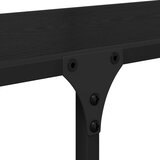  Polica Crni hrast 100 x 32 x 170 cm Konstruirano drvo | shoptok.hr