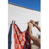Mette Ditmer Denmark Oranžno-bež frotirne brisače v kompletu 2 ks iz organskega bombaža 40x55 cm Retro – | Shoptok.si