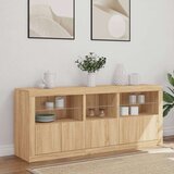  Komoda s LED svjetlima boja hrasta sonome 162 x 37 x 67 cm | shoptok.hr
