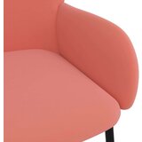  Jedilni stoli 2 kosa roza žamet, (20700856) | Shoptok.si