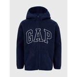 GAP Kids Plaid Sweatshirt with Logo - Boys Cene