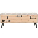  Klupa za pohranu 110 cm od masivne jelovine | Eponuda.com