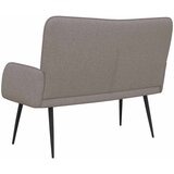SOFA za dvije osobe Sivo-smeđa 115 x 61 x 87 cm tkanina | shoptok.hr