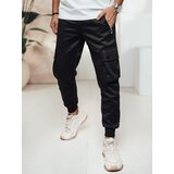 DStreet Spodnie męskie cargo czarny | shoptok.hr