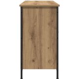 TV ormarić Crni Hrast 101x35x65 cm Enginjerwood i Čelik | shoptok.hr