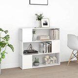 vidaXL Ormarić za knjige / sobna pregrada bijeli 100 x 24 x 94 cm | shoptok.hr