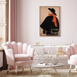  Slika - Aristide Bruant: Dans son cabaret (1 Part) Vertical 60x90 U prirodnom drvenom okviru | shoptok.hr