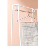YES EVERYDAY Bel/v naravni barvi jeklen obešalnik 63x180 cm Haldor – | Shoptok.si