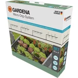  Micro-Drip-System set za kapljično namakanje za visoko gredo/gredo (35 rastlin)