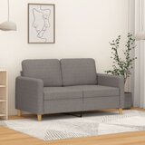  Dvosjed od tkanine smeđesivi 120 cm | Eponuda.com