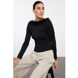 Trendyol Black Collar Detailed Knitwear Sweater | Shoptok.si