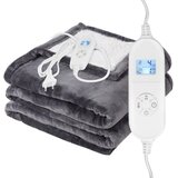 Dvostrana električna deka 120 × 160 cm – grijaća podloga s regulacijom temperature i daljinskim upravljačem | shoptok.hr