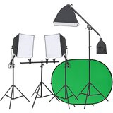 vidaXL Komplet za foto studio z lučmi in ozadjem, (21023055) | Shoptok.si
