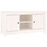 TV omarica bela 103x36,5x52 cm trdna borovina, (20731965) | Shoptok.si
