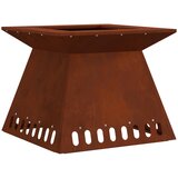  Kamin Smeđa 48 x 48 x 40 cm Čelik otporan na vremenske uvjete | shoptok.hr