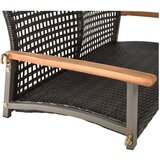 Garden Pleasure Rjava vrtna gugalnica Cuneo - | Shoptok.si