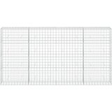  Gabion s žicom debljine 5 mm i mrežom 10x10 cm 400x50x200 cm | shoptok.hr