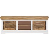 Furnova TV omarica iz trdnega mangovega lesa 118x30x40 cm, (21922973) | Shoptok.si
