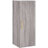 vidaXL Visoka komoda siva sonome 34 5x34x180 cm od konstruiranog drva | shoptok.hr
