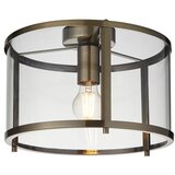 Endon 103112 - plafonska svetiljka hopton 1xE27/10W/230V mat hrom | Eponuda.com