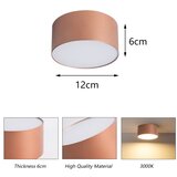 Brilagi LED Spoljašnje plafonsko svetlo FORIS LED/14W/230V prečnik 12 cm bronza IP44 | Eponuda.com