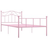 Furnova Posteljni okvir roza kovinski 90x200 cm, (21931663) | Shoptok.si