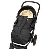 Sensillo Combi 3u1 zimska vreća za kolica s vunom, podesiva 80–100 cm, crna | shoptok.hr