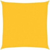 vidaXL Senčno jadro 160 g/m² rumeno 2,5x2,5 m HDPE, (20743026) | Shoptok.si