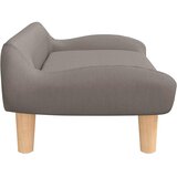  Krevet za pse smeđesivi 70x40x24 cm od tkanine | shoptok.hr