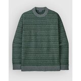 Patagonia Recycled Wool-Blend Pulover snow squail / blue sage u