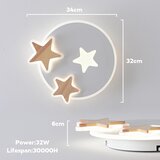 YUEEU LED stropna svetilka zvezda z daljinskim upravljalnikom 32W | Shoptok.si