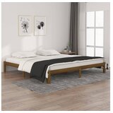  Okvir Za krevet od masivne borovine boja meda 200 x 200 cm | shoptok.hr