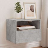 vidaXL Stenske TV omarice 2 kosa betonsko sive 40x30x30 cm inžen. les | Shoptok.si